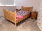 Twijfelaar 130 breed/200 lang., Huis en Inrichting, Slaapkamer | Bedden, Ophalen, Gebruikt, Twijfelaar, Hout