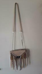 Supertrash tasje met franjes beige, nieuw, Sieraden, Tassen en Uiterlijk, Ophalen of Verzenden, Nieuw, Beige, Schoudertasje