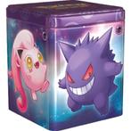 Pokémon TCG 210-85609 Stacking Tin 2024 Psychic Paars nieuw, Nieuw, Ophalen of Verzenden