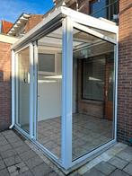 Authentiekel lichte sèrre met schuifdeur en dubbel glas, Tuin en Terras, Overkappingen, Ophalen, Gebruikt, Serre