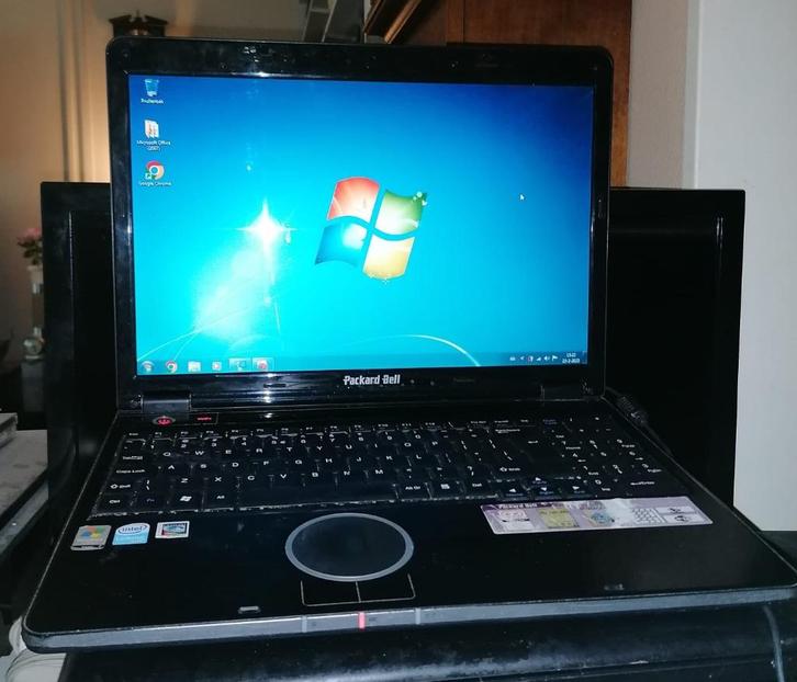 Packard Bell Hera C '3GB - 64Bit' (1,73Ghz - Win7), Computers en Software, Vintage Computers, Ophalen of Verzenden