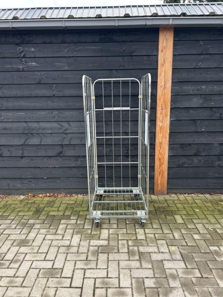 Rolcontainers | 3 heks rol containers|Z.g.a.n. Rolcontainers, Doe-het-zelf en Verbouw, Transportwagens, Gebruikt, Transportkar