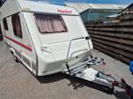 Beyerland 440LB Lite Mover, Fietsendrager, Luifel,Fransbed, Caravans en Kamperen, Caravans, Standaardzit, Vast bed, Bedrijf, 750 - 1000 kg