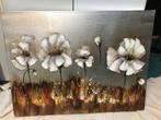 Schilderij met bloemen, 80x60 cm € 4,00, Antiek en Kunst, Kunst | Schilderijen | Klassiek, Ophalen of Verzenden