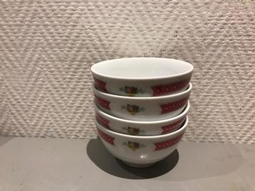 Rijstkommetjes 4 stuks, ongebruikt beschikbaar voor biedingen