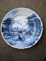 Delfts Blauw Wandbord - Schaapscheerder, Ophalen of Verzenden