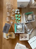 Elvie Dubbel Borstkolf Set + Kolfzakjes, Kinderen en Baby's, Babyvoeding en Toebehoren, Ophalen of Verzenden, Gebruikt, Borstkolf