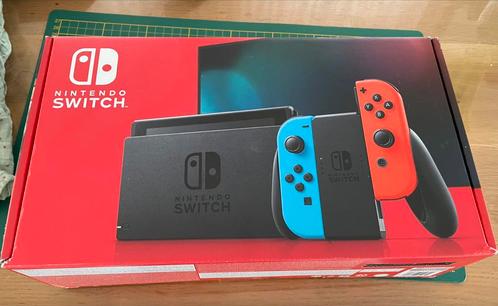 Nintendo Switch V2 krasvrij nieuwe Joycons, Spelcomputers en Games, Spelcomputers | Nintendo Switch, Zo goed als nieuw, Switch 2019 Upgrade