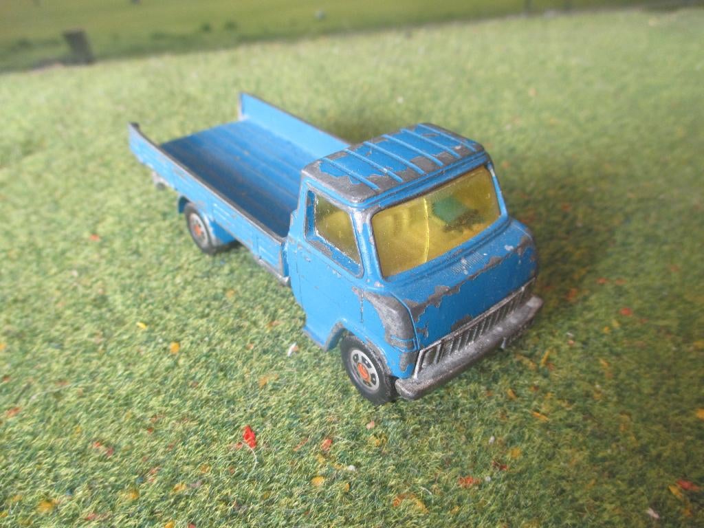 1/55 Hanomag F35 1 - Siku blauw, Hobby en Vrije tijd, Modelauto's | 1:50, Gebruikt, Bus of Vrachtwagen, SIKU, Ophalen of Verzenden