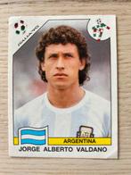 Panini wk 90 Argentinië #132 Valdano, Verzamelen, Sportartikelen en Voetbal, Verzenden, Zo goed als nieuw, Buitenlandse clubs