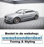 Maxton Design Audi A5 S Line Facelift Spoiler Splitter Lip, Auto diversen, Verzenden