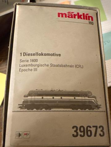 Märklin 39673 Diesellocomotief CFL Serie 1600 beschikbaar voor biedingen