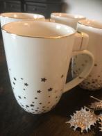 Riviera maison kerstmokken 4 stuks, Ophalen of Verzenden, Nieuw