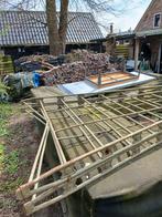 Bijzondere vintage ladder, Doe-het-zelf en Verbouw, Ladders en Trappen, Ophalen, Gebruikt
