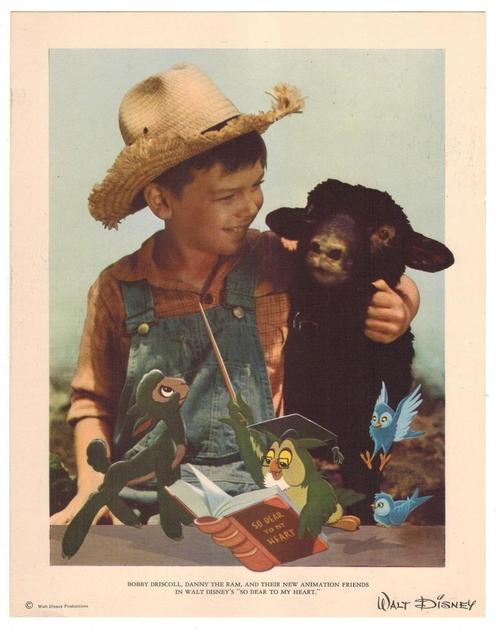 Disney 1948 souvenir prent van film: So Dear to My Heart, Verzamelen, Film en Tv, Zo goed als nieuw, Film, Foto of Kaart, Verzenden