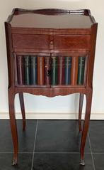 Mahonie Houten Kastje Louis XVI Style France 1930s, Ophalen
