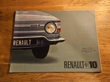 Brochure Renault 10 Major beschikbaar voor biedingen