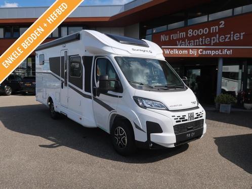 Sunlight T67 ADVENTURE AUTOMAAT, Caravans en Kamperen, Campers, tot en met 4, Half-integraal, Sunlight, Diesel, Automaat, Halve Treinzit