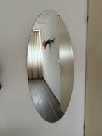 Ovale facet spiegel 140x59cm, Ophalen, 100 tot 150 cm, Zo goed als nieuw, Ovaal