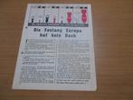 Duitse Flugblatt: "Die festung Europa hat kein Dach", Ophalen of Verzenden, Nederland
