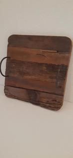 Klein railway dienblad, Ophalen, Nieuw, Vierkant, Hout