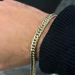 14 karaat gouden armband cuban schakel 9,5 gram, Ophalen of Verzenden, Zo goed als nieuw, Goud