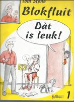 Blokfluit dát is leuk - Tom Stone 1, 2 en 3 (K), Verzenden, Nieuw, Thema, Gitaar