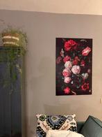 IXXI schilderij, stilleven met bloemen in glazen vaas, Ophalen of Verzenden, Zo goed als nieuw