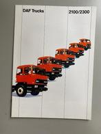 Brochure van de DAF trucks 2100/2300, Boeken, Ophalen of Verzenden, Zo goed als nieuw, Overige merken