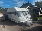 Caravan hobby 490 kmf vol met opties, Caravans en Kamperen, Kachel, Rondzit, Particulier, 5 tot 6 meter