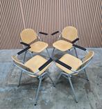 43 Vintage schoolstoelen houten cafe stoelen kantine bistro, Ophalen of Verzenden, Zo goed als nieuw, Vijf, Zes of meer stoelen