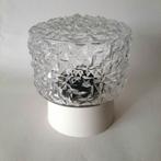 Vintage plafondlamp, jaren 60 Schroefbol 'Kristal' bakeliet, Huis en Inrichting, Lampen | Plafondlampen, Zie omschrijving, Gebruikt