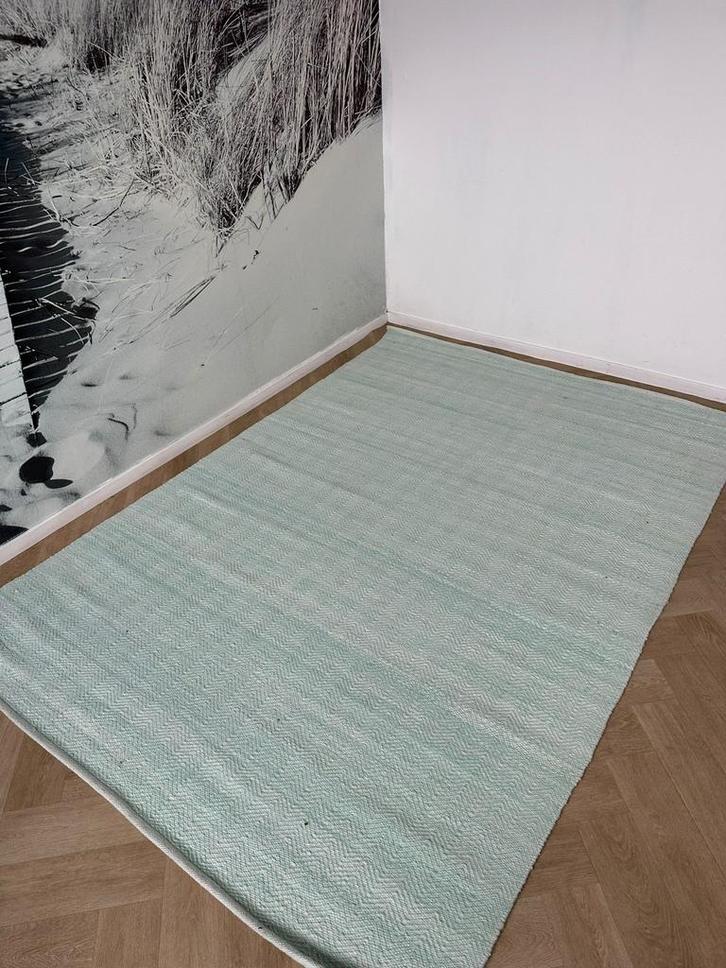 Brinker vloerkleed wol mint 160x230, Huis en Inrichting, Stoffering | Tapijten en Kleden, Nieuw, 150 tot 200 cm, 200 cm of meer