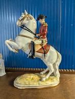 Napoleon ten paard . Porselein . Germany, Antiek en Kunst, Ophalen