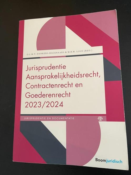 Aansprakelijkheidsrecht 2023/2024 | | ISBN 9789462127623, Boeken, Studieboeken en Cursussen, Nieuw, Alpha, Ophalen of Verzenden