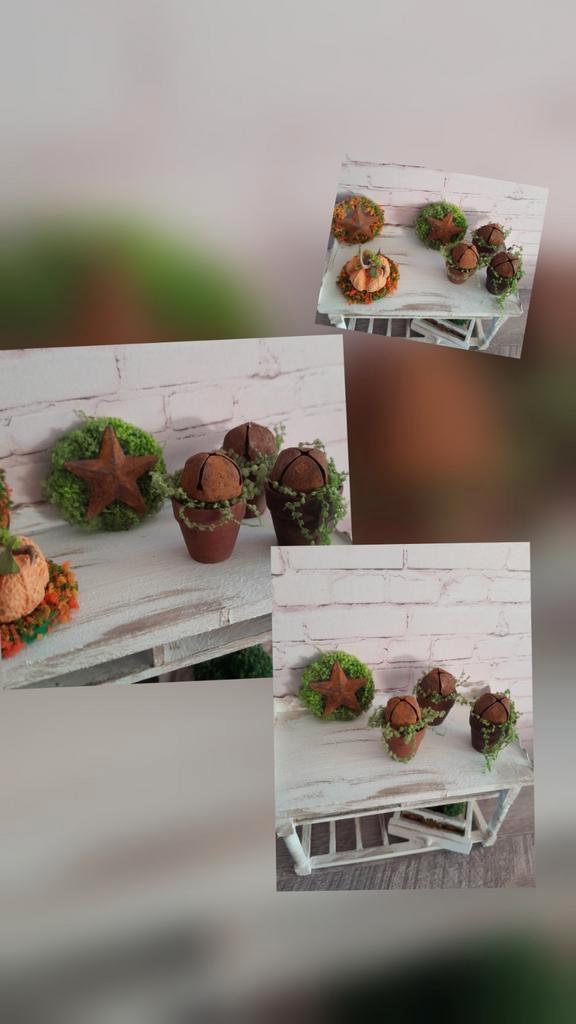 ⭐️ PPH 1.12 KRANSEN, IJZEREN ROEST STERRETJES,  BELLETJES ⭐️, Verzamelen, Poppenhuizen en Toebehoren, Zo goed als nieuw, Poppenhuis