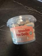 26 Houten Peg Dolls, Ophalen of Verzenden, Nieuw, Materiaal