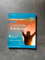 Cambridge English Complete Advanced, Boeken, Ophalen of Verzenden, Zo goed als nieuw, Non-fictie