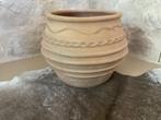 Grote terracotta bloempot plantenpot Intratuin, Rond, Binnen, Zo goed als nieuw, Minder dan 40 cm