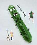 Pickle Rick Murano Glazen Pijp - Uniek Verzamelobject, Ophalen of Verzenden