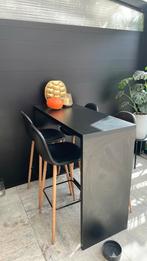 Bar met 4 krukken b50xl120xh105, Huis en Inrichting, Barren, Ophalen, Zo goed als nieuw