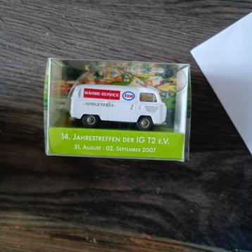 WIKING VW T2a Kastenwagen ESSO Jahrestreffen IG T2 2007 beschikbaar voor biedingen
