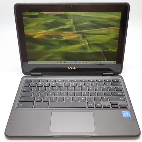 Dell 3100 2-1 Chromebook met touchscreen studie schoollaptop, Computers en Software, Chromebooks, Refurbished, 12 inch, 4 GB of minder