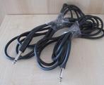 2 x Rean silver cable   6 meter, Verzenden, Zo goed als nieuw, 2 tot 5 meter, Luidsprekerkabel