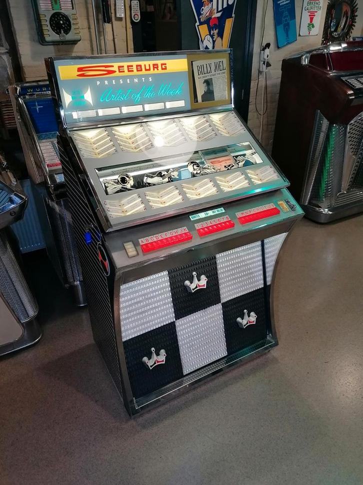 Seeburg AY160 Jukebox - Gerestaureerd, Verzamelen, Automaten | Jukeboxen, Gebruikt, Seeburg, 1960 tot 1970, Met singles, Ophalen