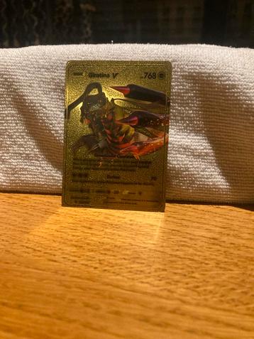 Giratina V Gouden Kaart - Pokemon beschikbaar voor biedingen