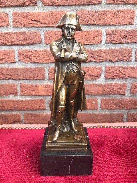 mooi bronzen karakterbeeld van Napoleon Bonaparte, Antiek en Kunst, Antiek | Koper en Brons, Brons, Ophalen of Verzenden