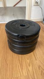 Halterschijven set gorilla sport 4 x 2,5 kg, Ophalen, Zo goed als nieuw, Halterschijven