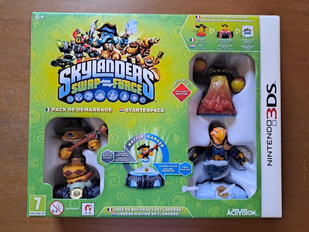 Skylanders Swap Force starterpack 3DS, Spelcomputers en Games, Games | Nintendo 2DS en 3DS, Nieuw, Avontuur en Actie, 1 speler