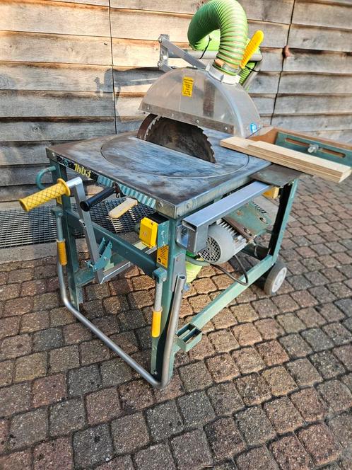 Gjerde 1603 bouwzaag tafelzaag, Doe-het-zelf en Verbouw, Gereedschap | Zaagmachines, Gebruikt, Overige typen, 1200 watt of meer
